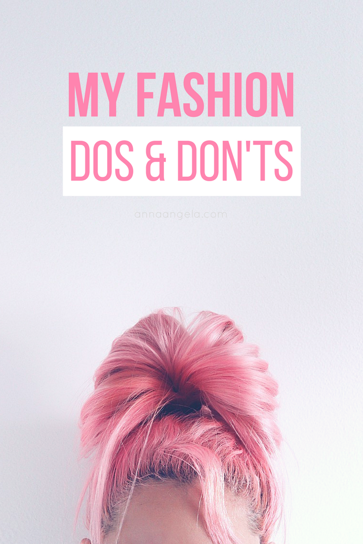 Fashion Do’s and Don’ts: